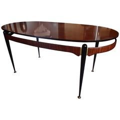 Mid Century Dining Table On Hairpin Legs With Leaf At 1Stdibs Pertaining To Drop Leaf Tables With Hairpin Legs (View 1 of 15)