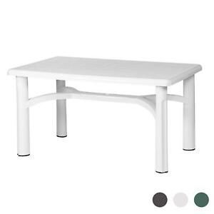 Rectangular Garden Table Resol Bolero Plastic Outdoor With White Rectangular Dining Tables (View 1 of 15)