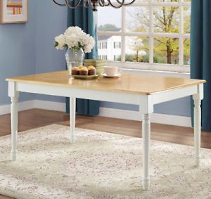 Rustic Farmhouse Dining Table Kitchen Wood Turned Legs With Rustic Honey Dining Tables (View 5 of 15)