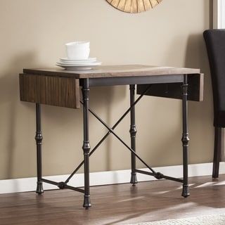 Shop Simple Living Country Cottage Black Drop Leaf Dining Throughout Gray Drop Leaf Tables (View 5 of 15)