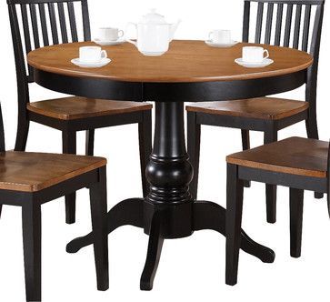 Steve Silver Candice 42 Inch Round Dining Table In Oak And Throughout Silver Dining Tables (View 3 of 15)