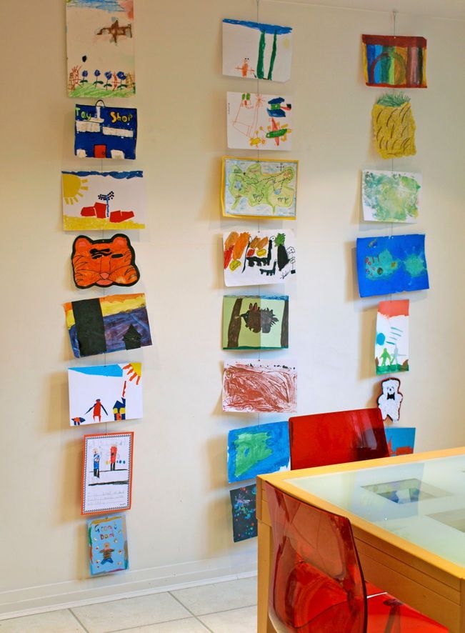 10 Diy Wall Art Ideas For Your Child'S Masterpieces – Care With Array Wall Art (View 4 of 15)