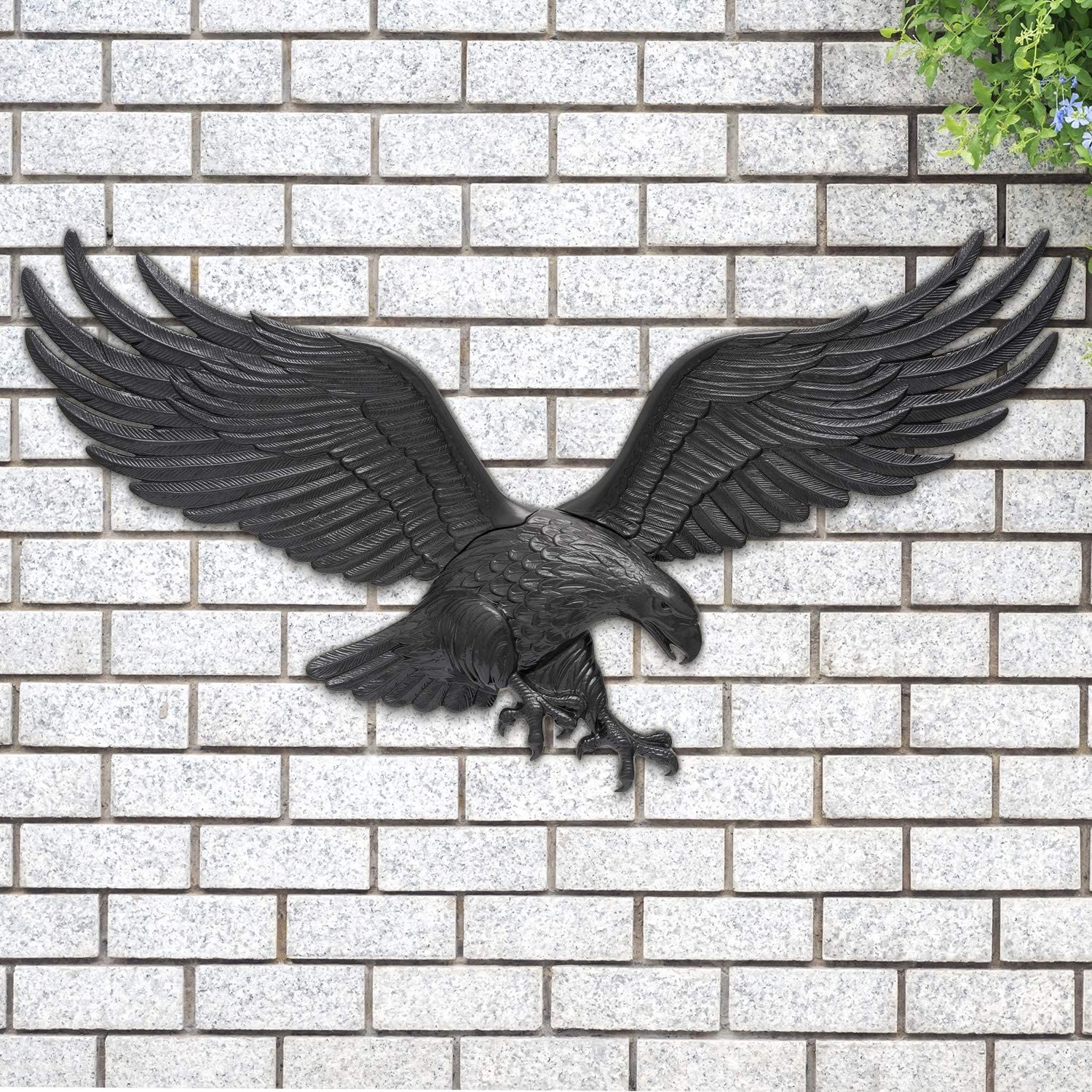 36" Eagle Wall Decor – Black Within Eagle Wall Art (View 12 of 15)