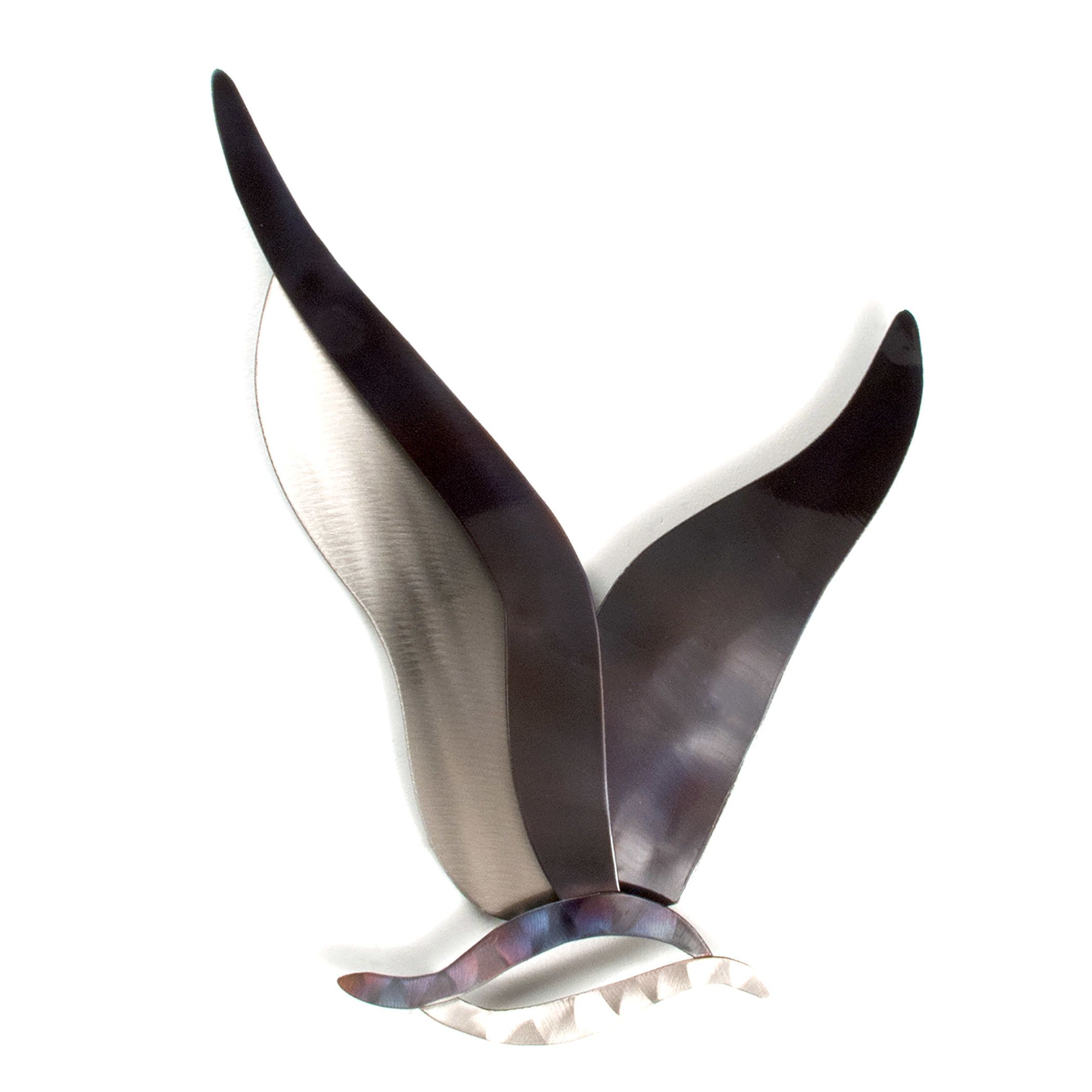 Abstract Seagull Small Throughout Seagulls Metal Wall Art (View 8 of 15)