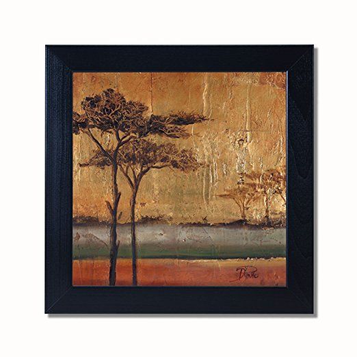 African Dream Acacia Tree I Black Framed Art Print Poster 12X12 | Black With Regard To Acacia Tree Wall Art (View 13 of 15)