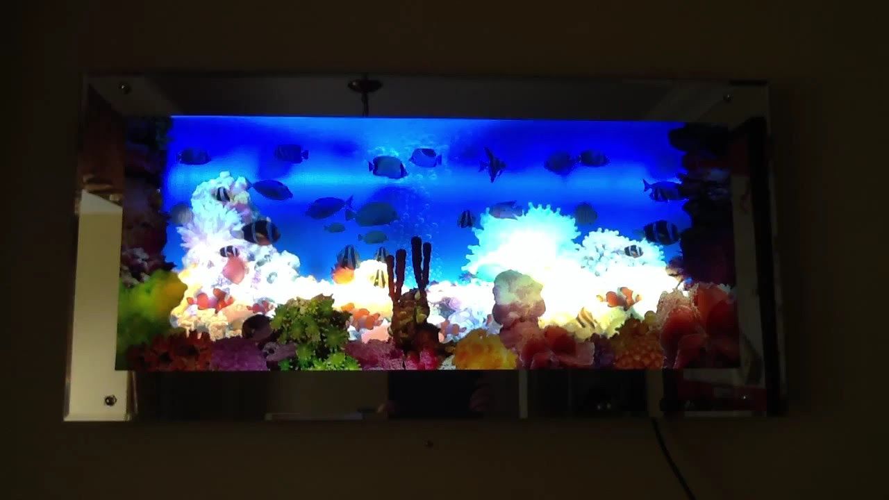 Aquarium Moving Wall Art – Youtube In Aquarium Wall Art (View 6 of 15)