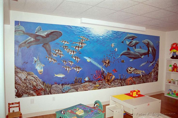 Aquarium Mural – Google Search | Mural, Mural Painting, Wallpaper In Aquarium Wall Art (View 2 of 15)