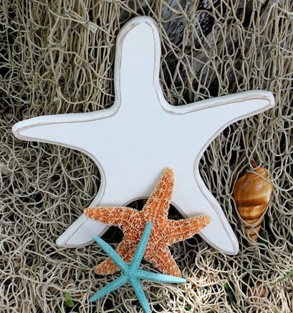 Beach Wooden Starfish Wall Art Sign Gulf Ocean2Rustynails Within Starfish Wall Art (View 12 of 15)