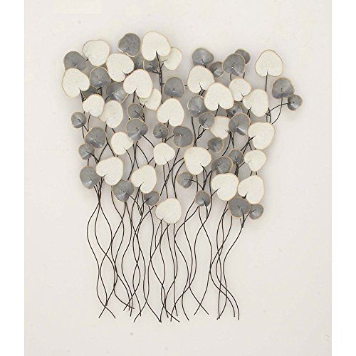 Benzara Enticing Gray White Metal Wall Decor Check More At Https Inside Tail Spin Wall Art (View 12 of 15)