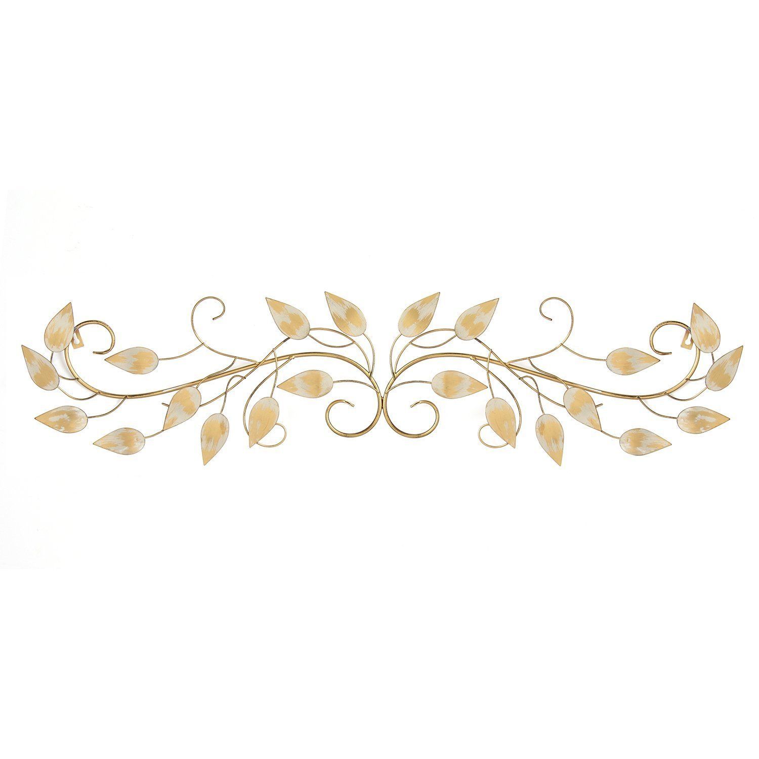 Brushed Gold Over The Door Metal Wall Decor In 2021 | Stratton Home Pertaining To Brushed Gold Wall Art (View 7 of 15)