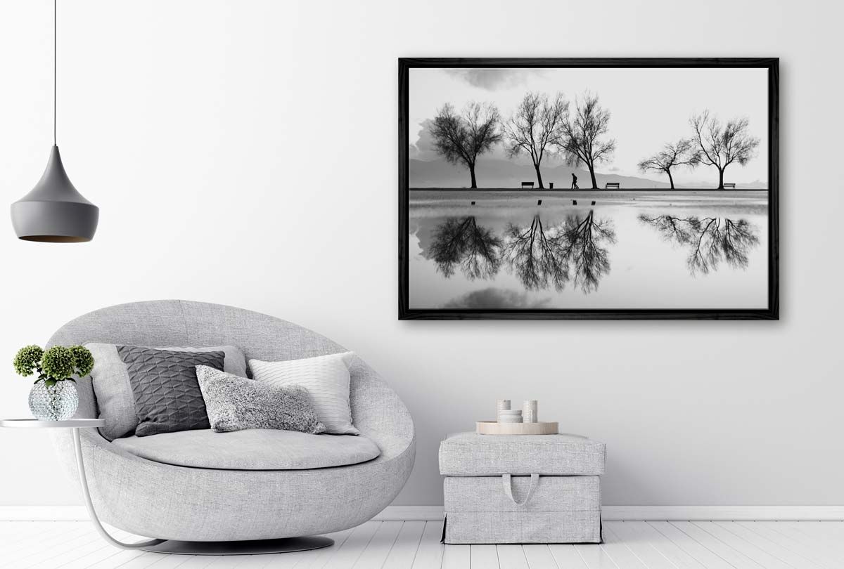 Buy Reflective Lake | Landscape Wall Art Print Online Australia | Final Intended For Reflection Wall Art (View 3 of 15)