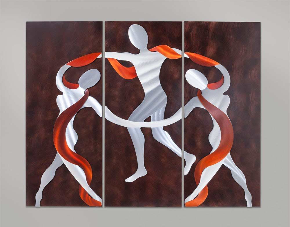 Contemporary Wall Art Dance Nl544 | Design Accessories With Dancing Wall Art (View 1 of 15)