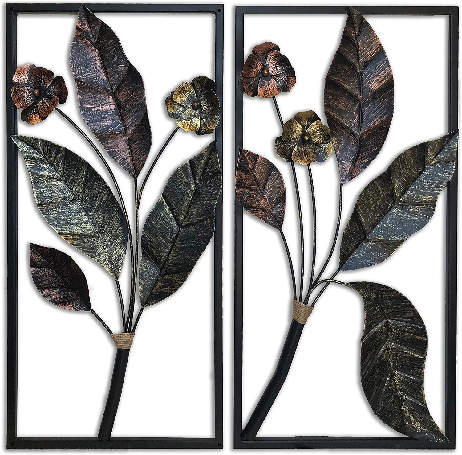 Decorshore Contemporary Metal Wall Art | Wall Decorations | Modern Throughout Polished Metal Wall Art (View 10 of 15)
