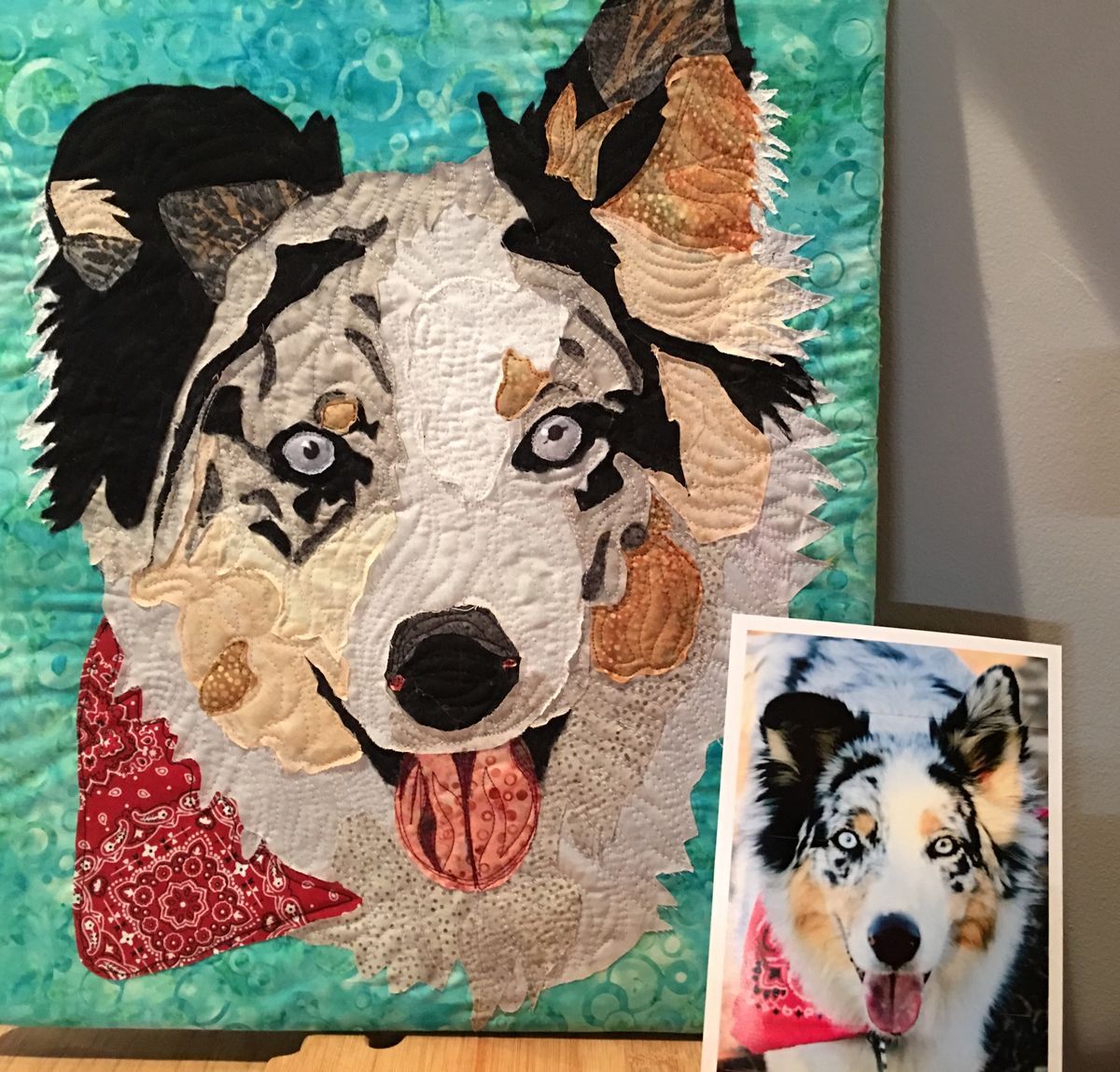Dog Wall Hanging 20 X 24 | Art Quilts, Animal Quilts, Dog Quilts Within Dog Wall Art (View 15 of 15)