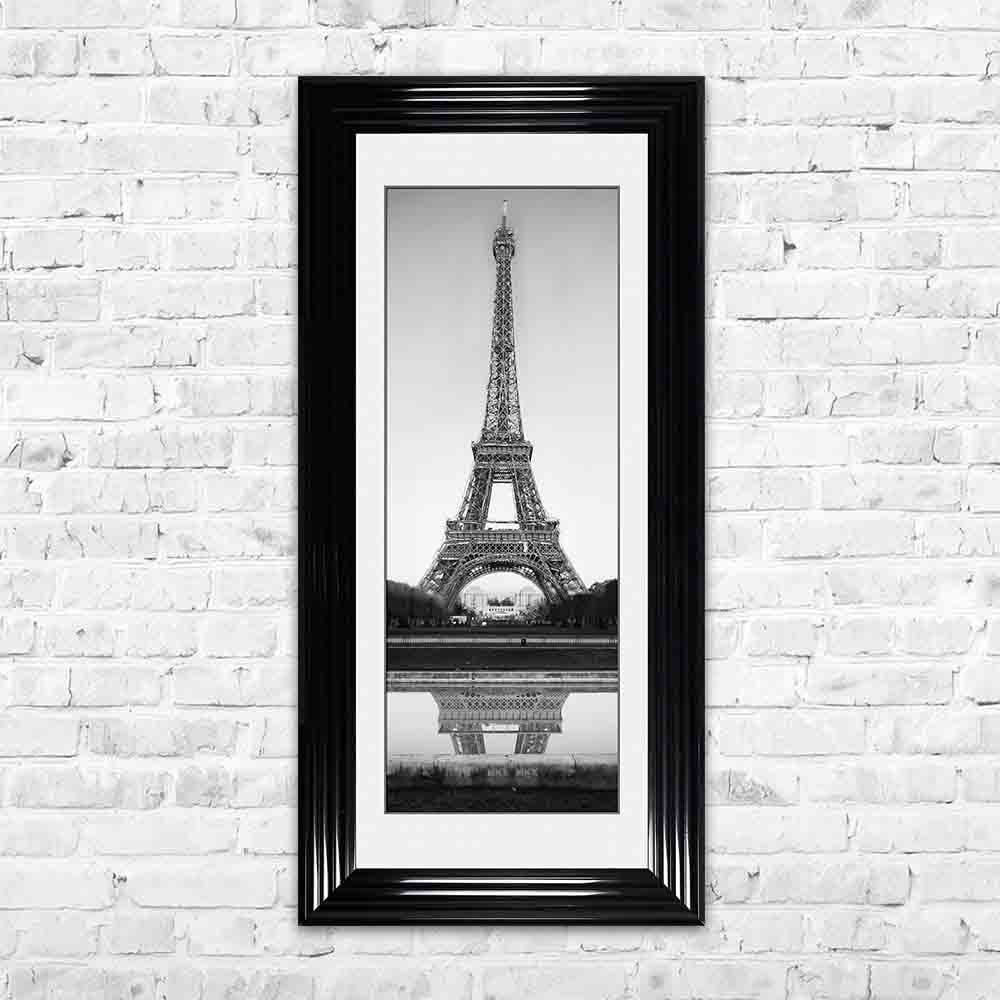 Eiffel Tower White Mount Framed Wall Artshh Interiors – 115cm X Inside Tower Wall Art (View 8 of 15)