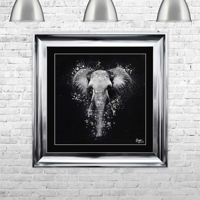Elephant Framed Wall Artshh Interiors Inside Elephants Wall Art (View 13 of 15)
