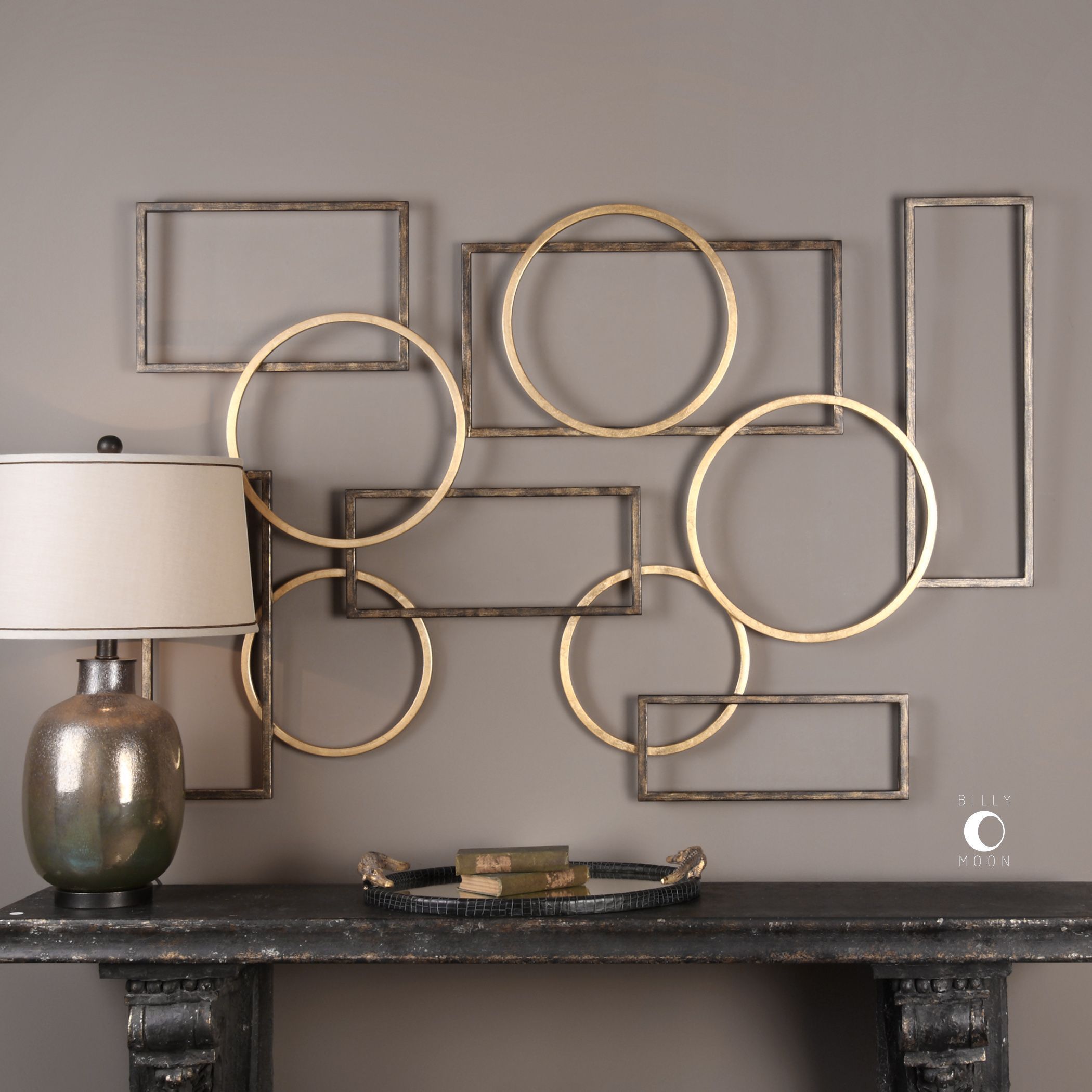 Elias Bronze And Gold Metal Wall Art In 2020 | Iron Wall Art, Gold Wall Inside Modern Metal Gold Wall Art (View 8 of 15)
