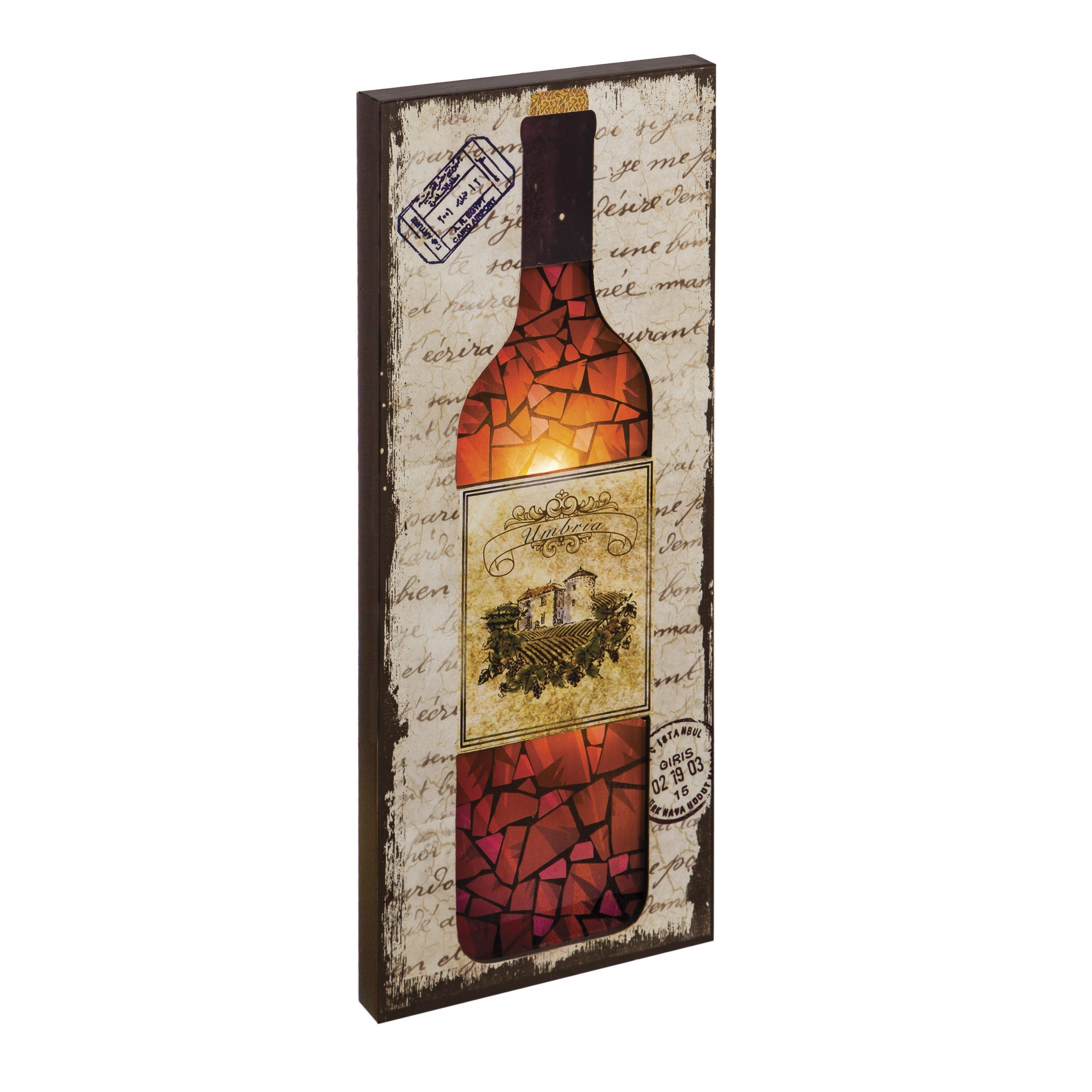 Evergreen Enterprises, Inc Wine Bottle Wall Décor & Reviews | Wayfair Inside Wine Wall Art (View 11 of 15)