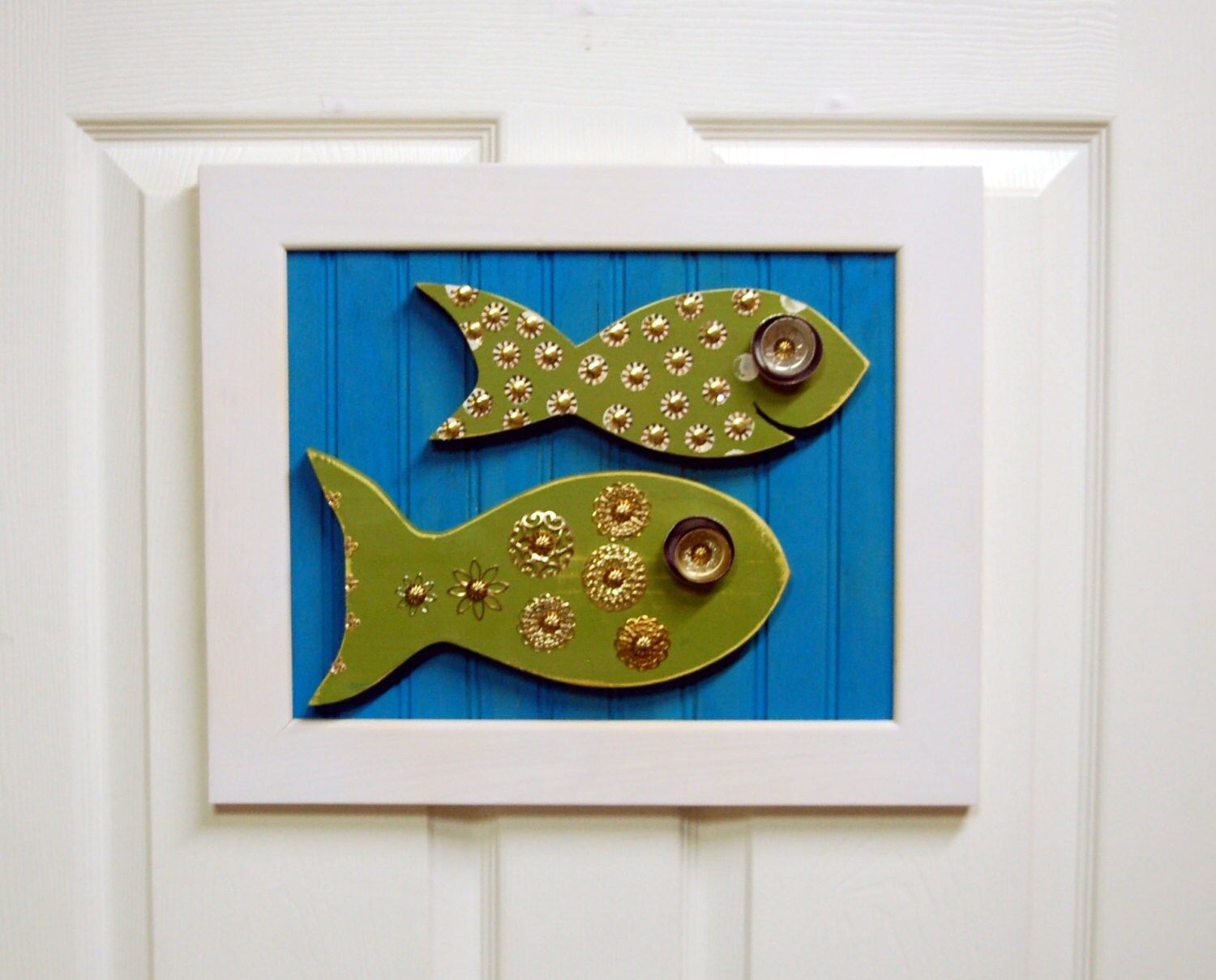 Fish Wall Art 3 Dimensional Framed Recycled Fish Oak Art Throughout 3 Dimensional Wall Art (View 9 of 15)