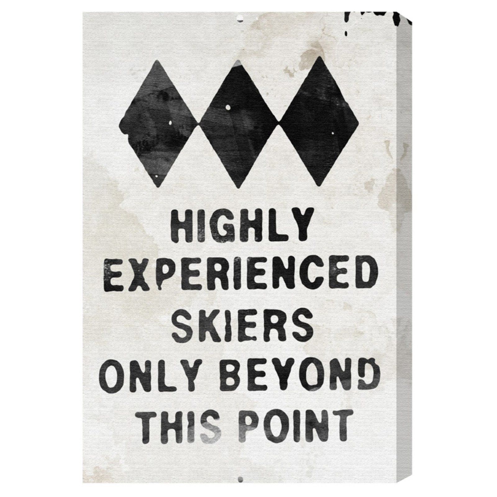 Hatcher & Ethan Experienced Skiers Canvas Wall Art | Wall Art Canvas Regarding Hatcher Wall Art (View 9 of 15)