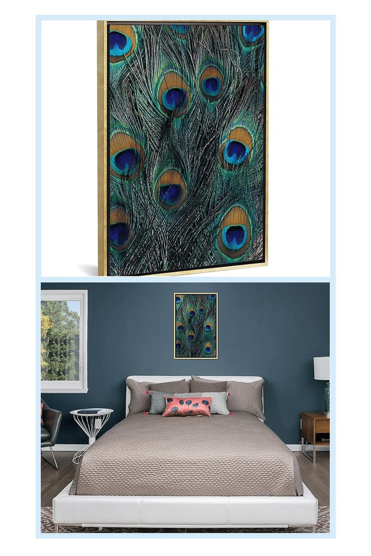 Icanvas Peacock Feathers In Zoom 40" X 26" Canvas Wall Art With Brushed With Regard To Brushed Gold Wall Art (View 14 of 15)