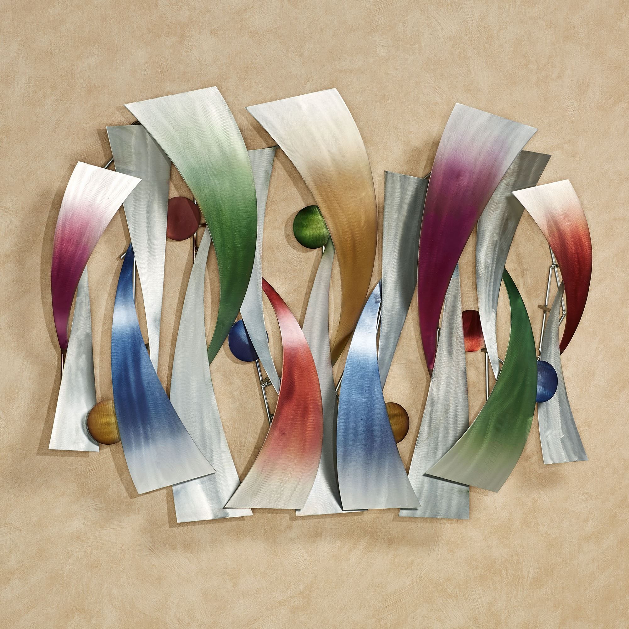Insync Contemporary Abstract Metal Wall Sculpture | Touch Of Class Art Pertaining To Brushstrokes Metal Wall Art (View 11 of 15)