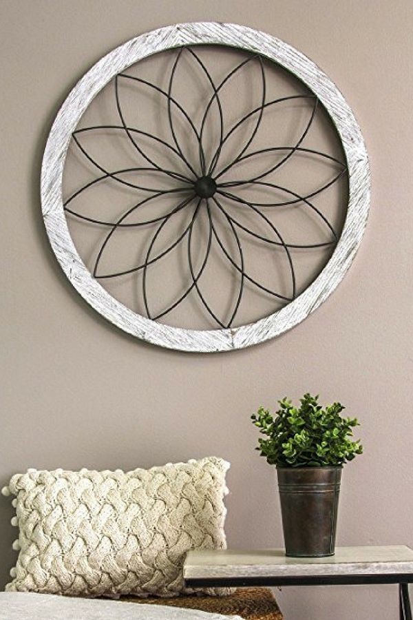 Large Metal Wall Decor – Unique Metal Wall Art Decorating Ideas | Home Throughout Spiral Circles Metal Wall Art (View 11 of 15)