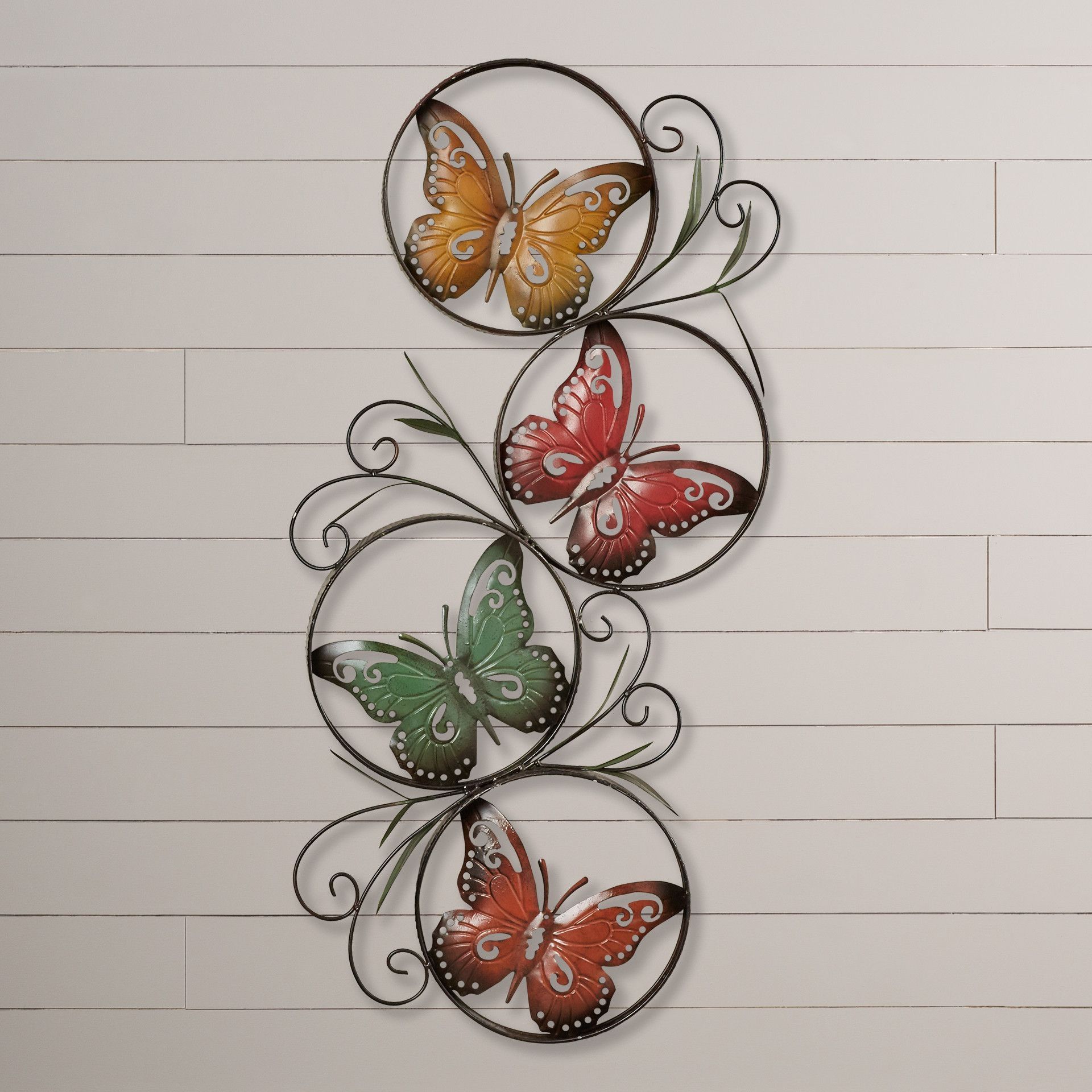 Metal Butterfly Wall Decor You'll Love In 2021 – Visualhunt Intended For Small Metal Wall Art (View 1 of 15)