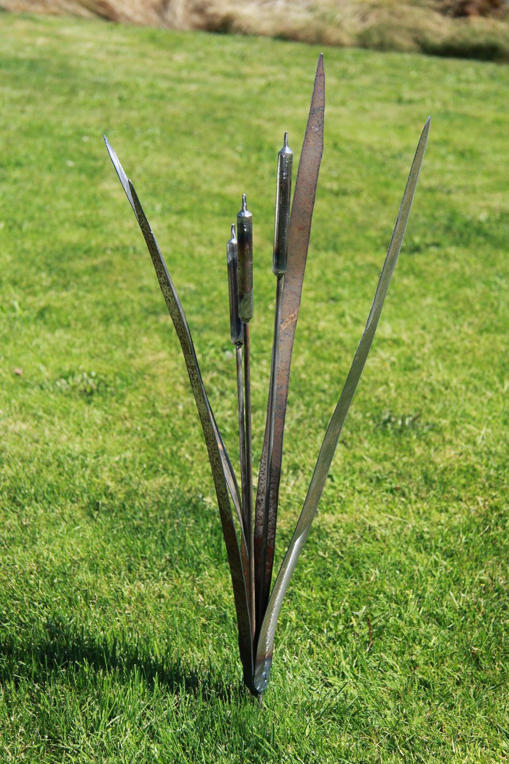 Metal Cattails. $42.00, Via Etsy (View 9 of 15)