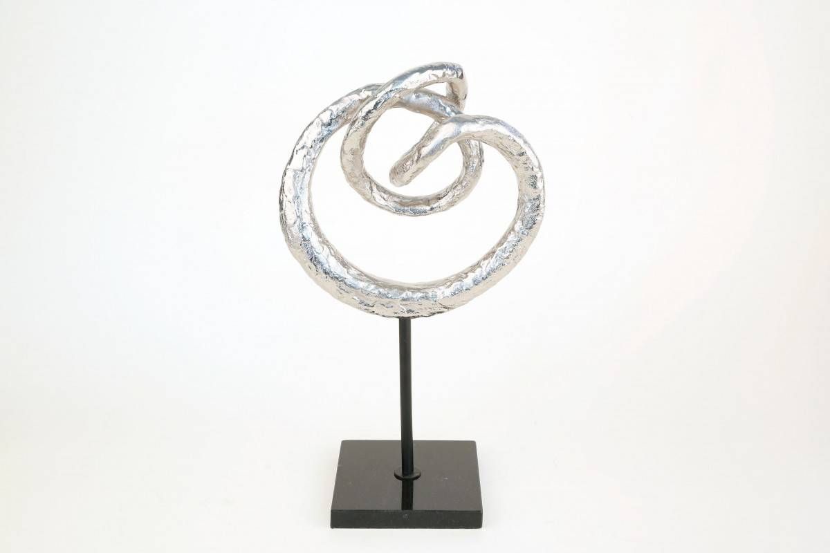 Metal Circle Sculpture – Studio 77 Home Design For Spiral Circles Metal Wall Art (View 1 of 15)