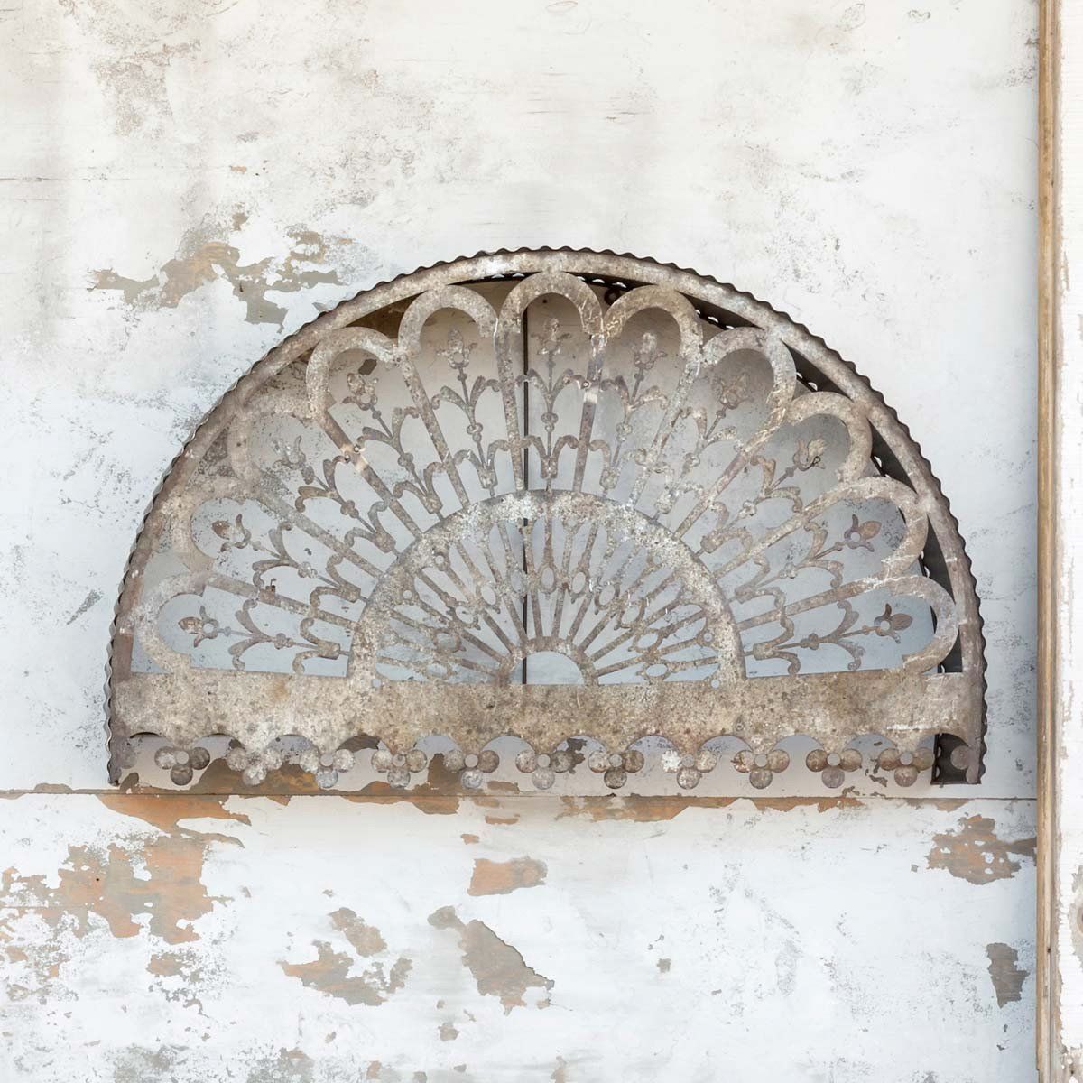 Metal Filigree Arch Relic | Dimensional Wall Art, Iron Accents, Metal Lace Inside Arched Metal Wall Art (View 11 of 15)