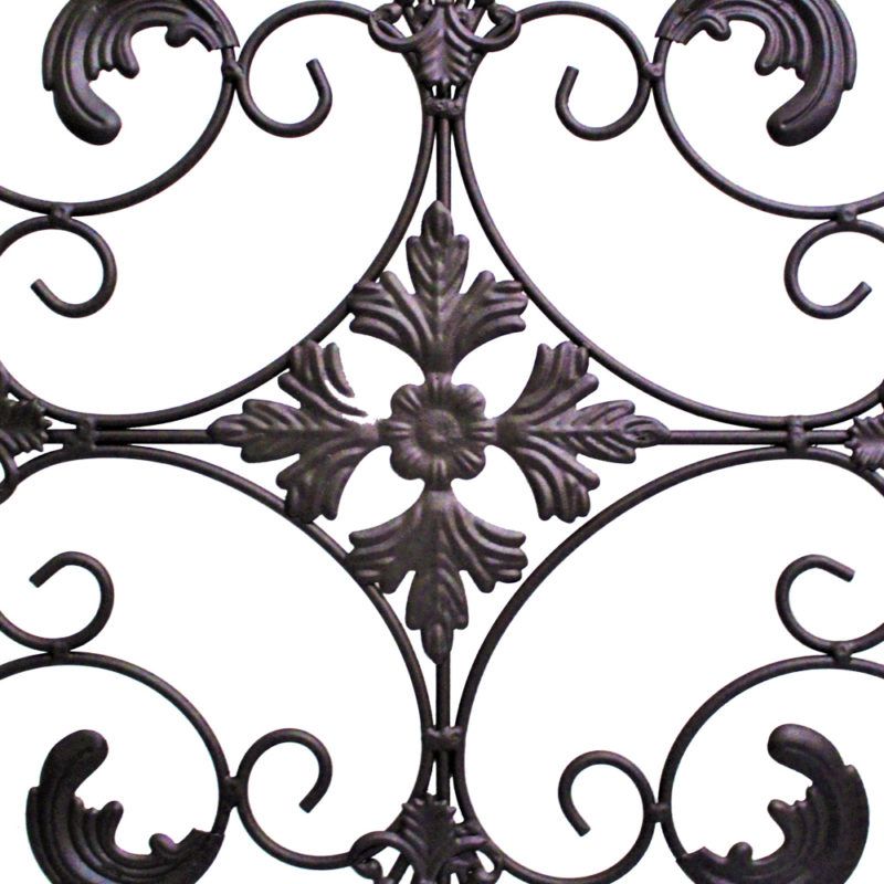 Metal Wall Decor, Decorative Victorian Style Hanging Art, Steel Decor Within Arched Metal Wall Art (View 5 of 15)