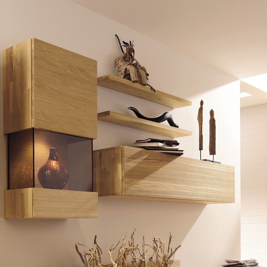 Modern Wall Mounted Shelves – Decor Ideas Pertaining To Wall Art With Shelves (View 4 of 15)