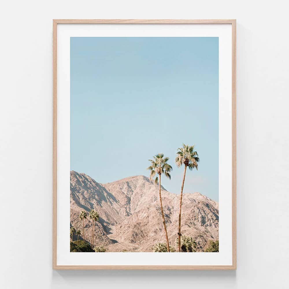Palm Springs Mountains | Framed Print Or Canvas Wall Art | 41 Orchard Inside Desert Palms Wall Art (View 5 of 15)