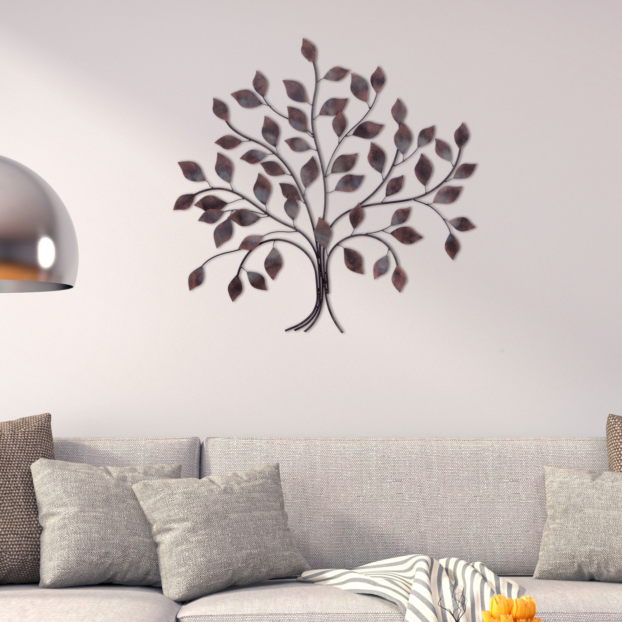 Patton Wall Decor Bronze Tree Branch Decorative Metal Wall Décor Pertaining To Fun Wall Art (View 10 of 15)