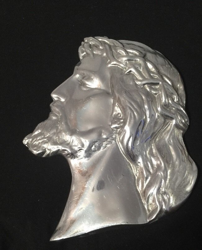 Pewter Metal Jesus Wall Hanging Silver Color | Pewter Metal, Christian With Regard To Pewter Metal Wall Art (View 10 of 15)