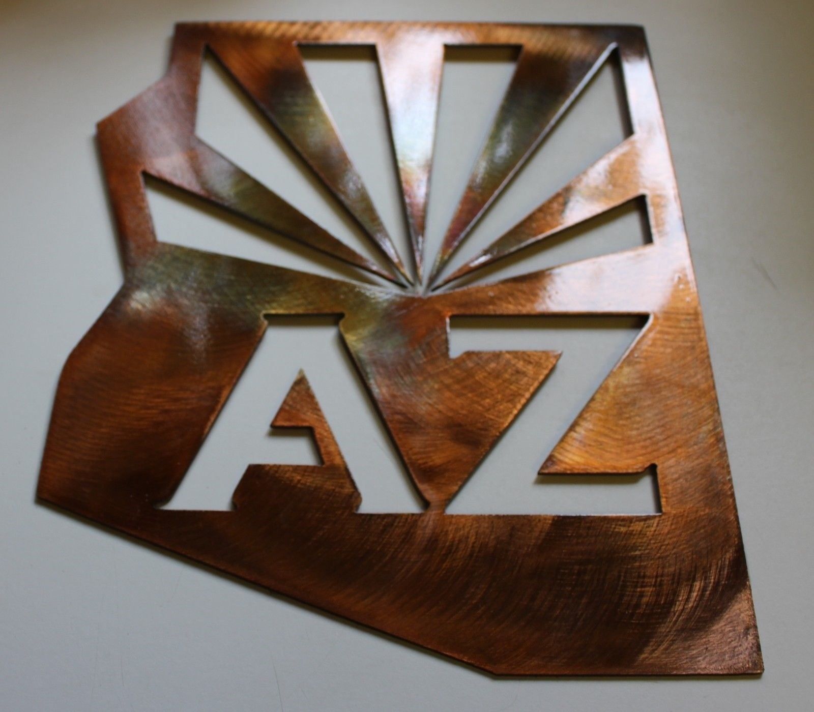 Phoenix Coyotes New Arizona Small Metal Wall Art – Sculptures & Figurines Pertaining To Small Metal Wall Art (View 2 of 15)