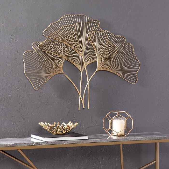 Pin On Home Decor For Gold And White Metal Wall Art (View 9 of 15)