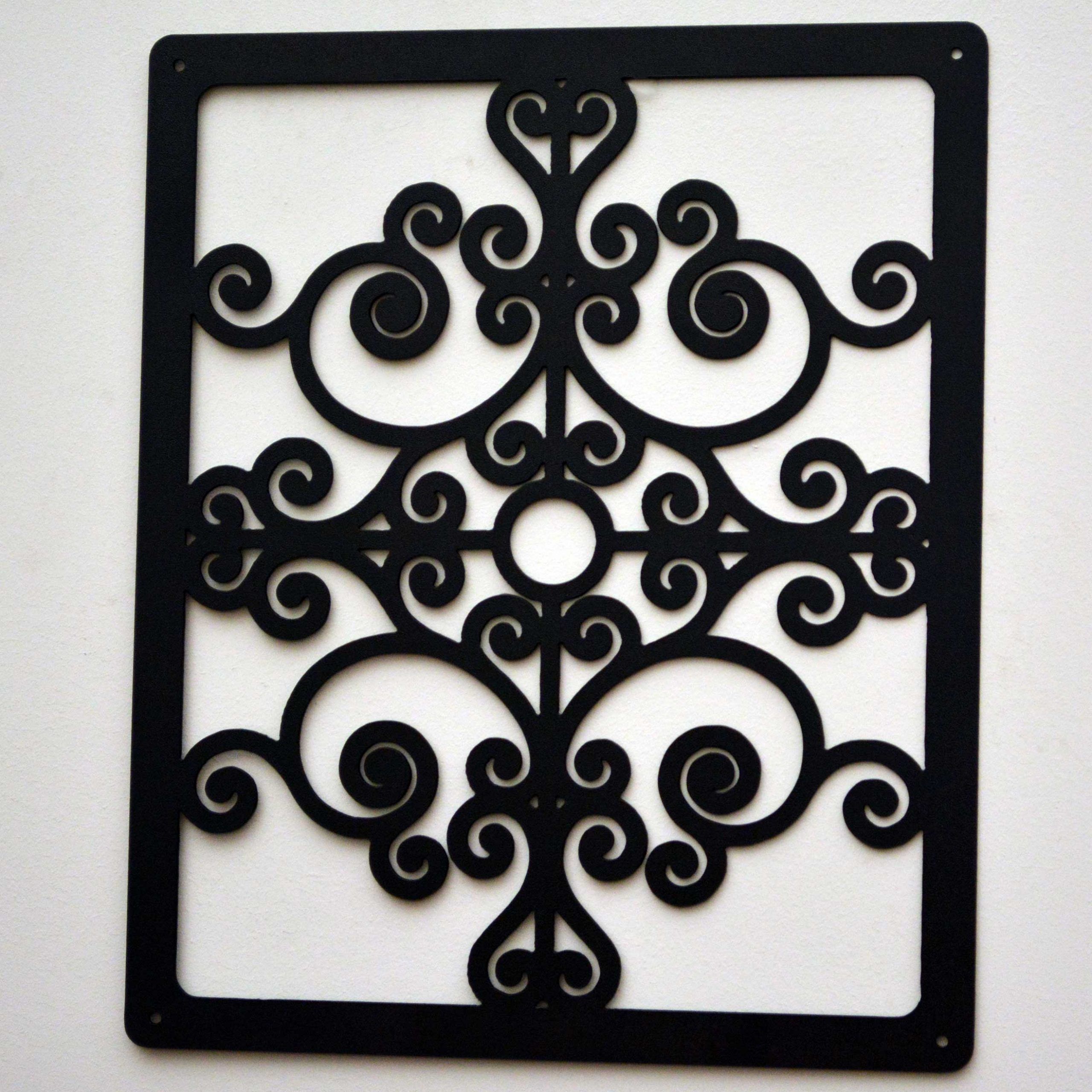 Scroll Decor Wall Panel, Home Decor In Scrollwork Metal Wall Art (View 13 of 15)