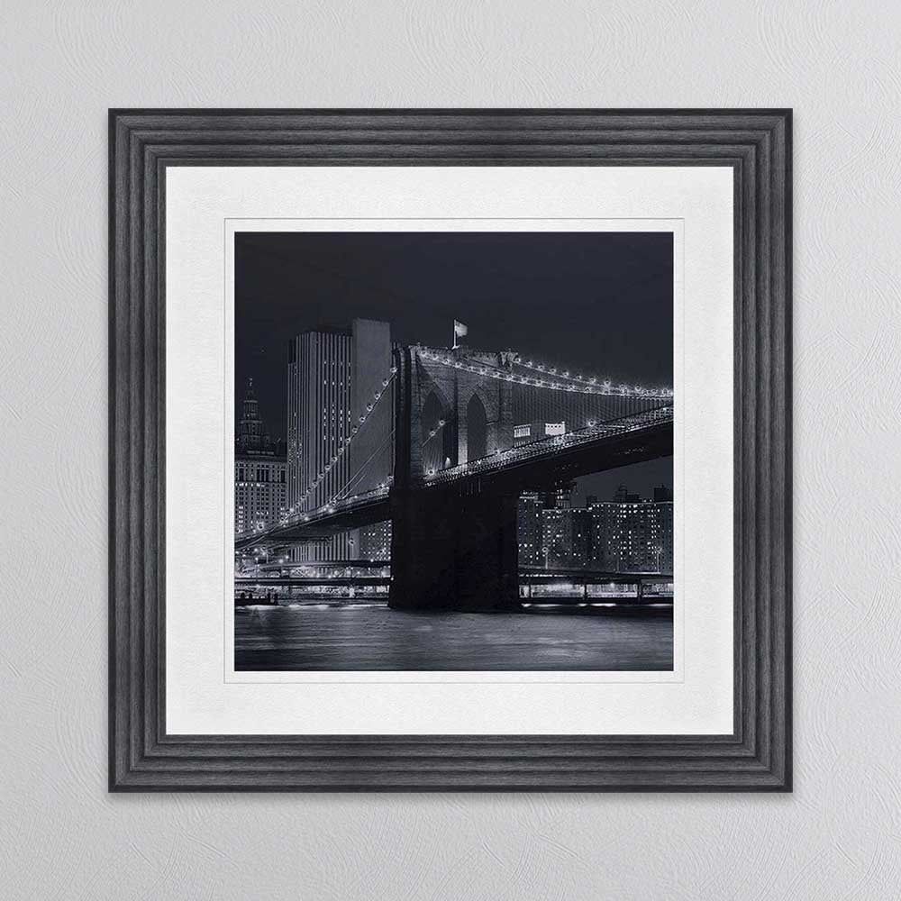 Shh Interiors Brooklyn Bridge Framed Wall Art | 1wall Inside Bridge Wall Art (View 12 of 15)