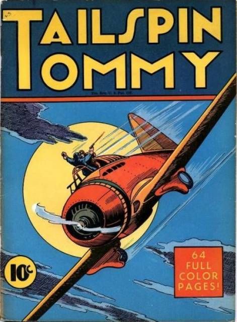 Single Series #23 – Tailspin Tommy (Issue) | Old Time Radio, Golden Age Regarding Tail Spin Wall Art (View 13 of 15)