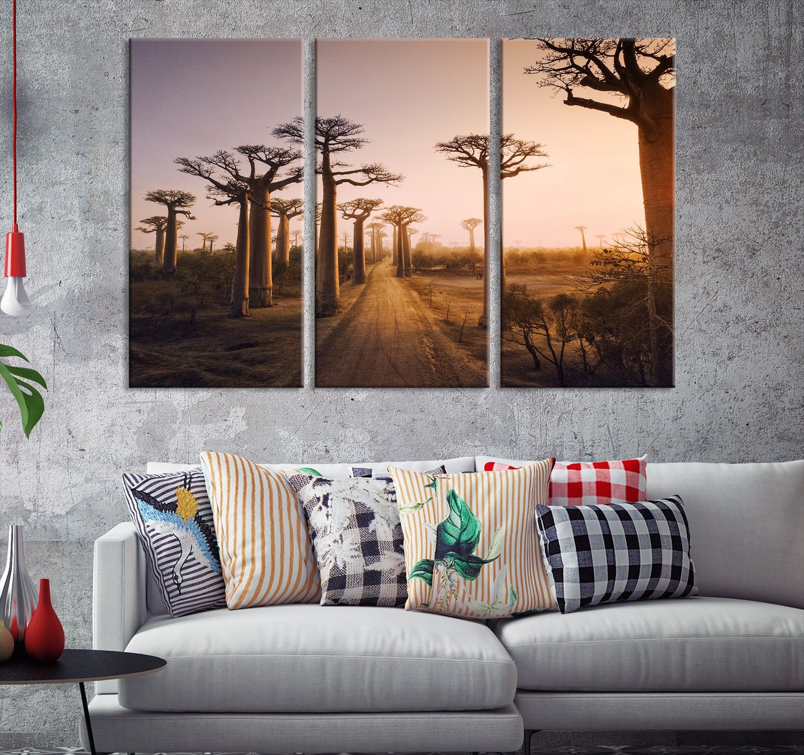 Soulagement Acacia Trees Art Print Grand Wall Art Relaxing | Etsy Pertaining To Acacia Tree Wall Art (View 2 of 15)