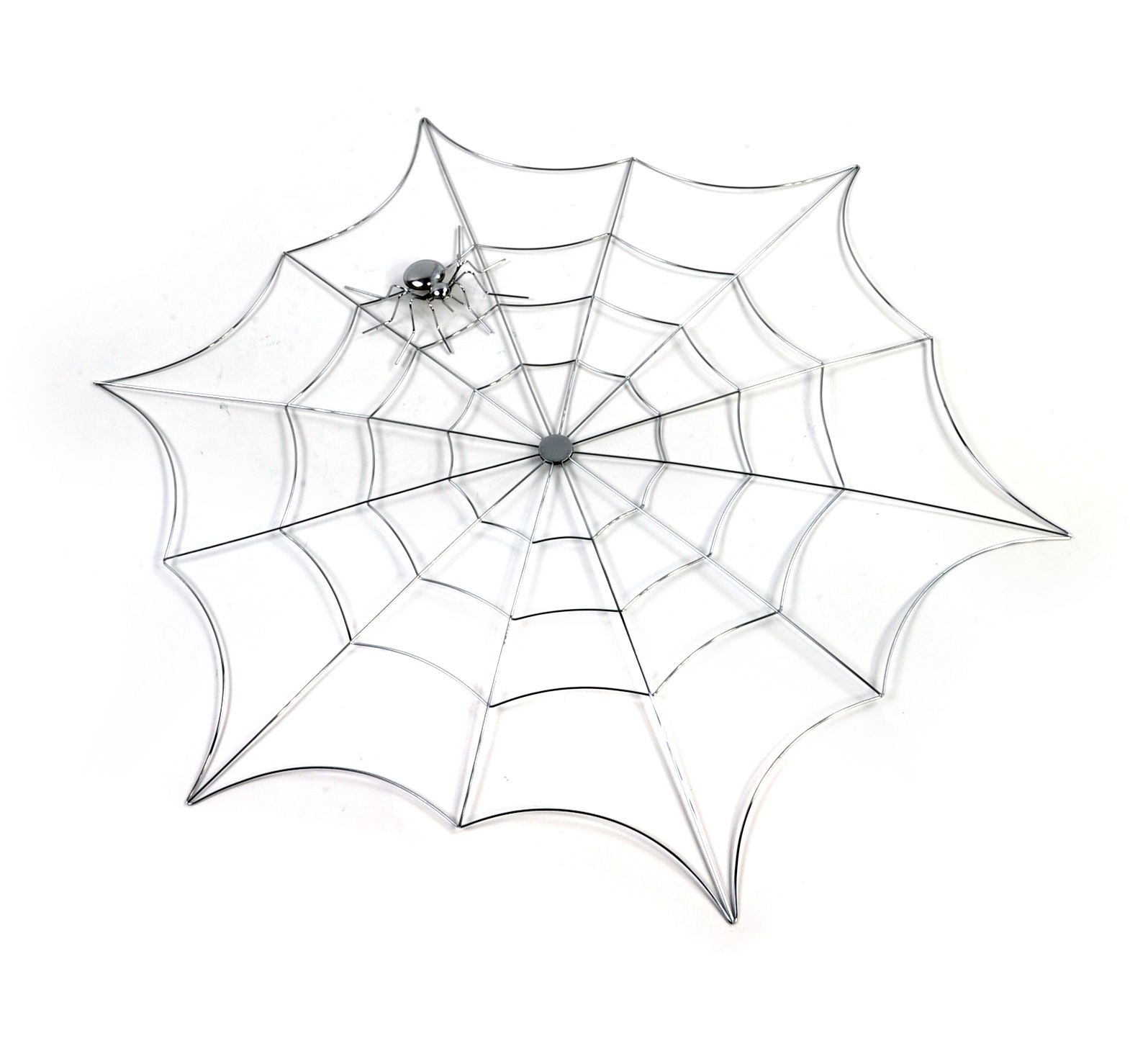 /Spider And Web – 21" / 53Cm Metal Wall Decor | Pink Cat Shop With Web Wall Art (View 11 of 15)