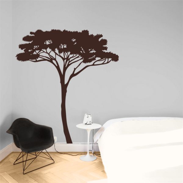 Tall African Tree – Acacia Tree – Wall Decals Graphics Stickers | Tree With Regard To Acacia Tree Wall Art (View 3 of 15)