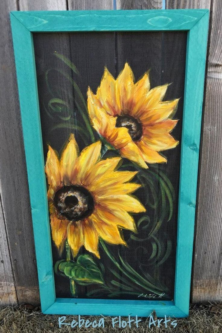This Item Is Unavailable | Etsy | Sunflower Wall Art, Sunflower Mural With Sunflower Metal Framed Wall Art (View 3 of 15)