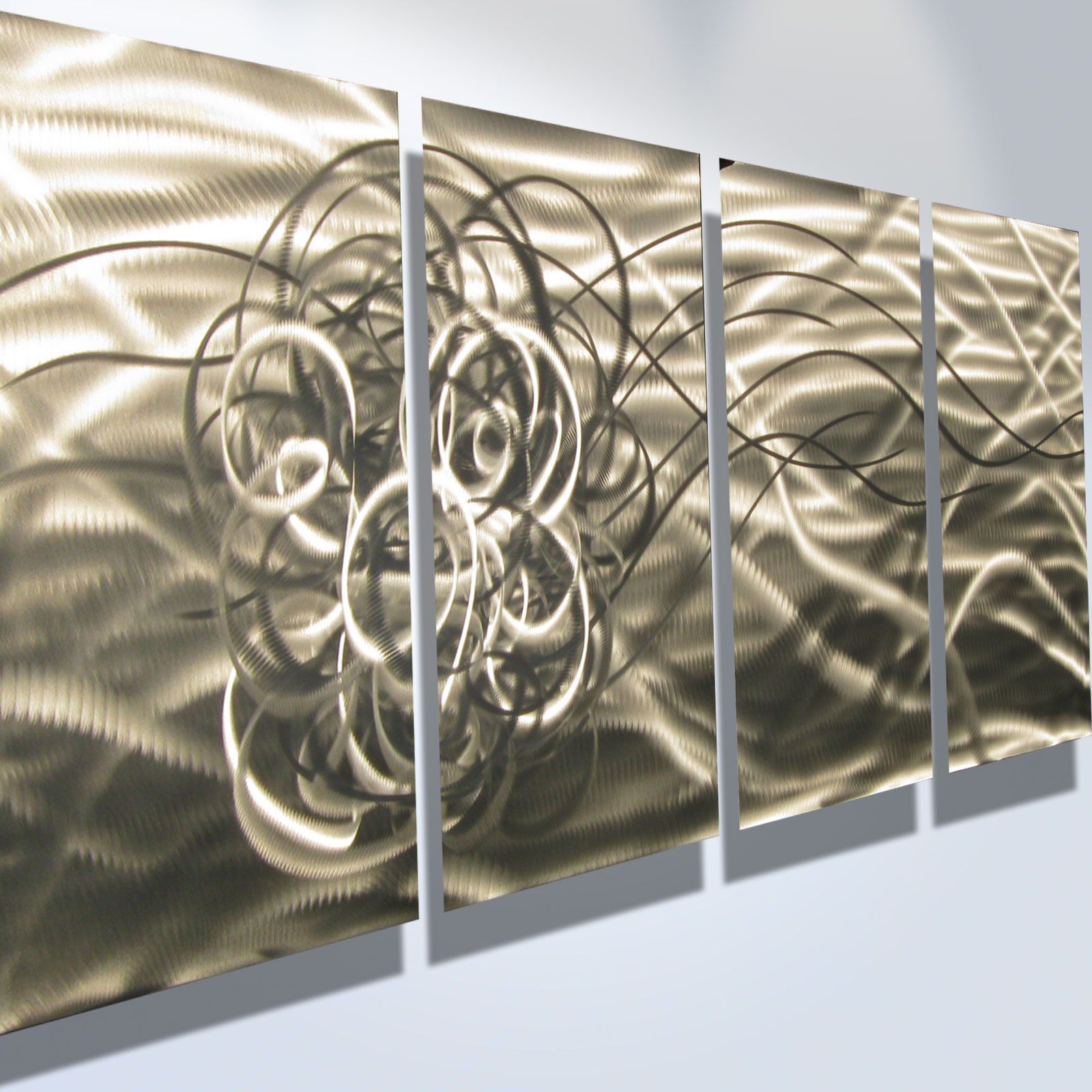 Torrent  Abstract Metal Wall Art Contemporary Modern Decor On Storenvy With Sparks Metal Wall Art (View 11 of 15)