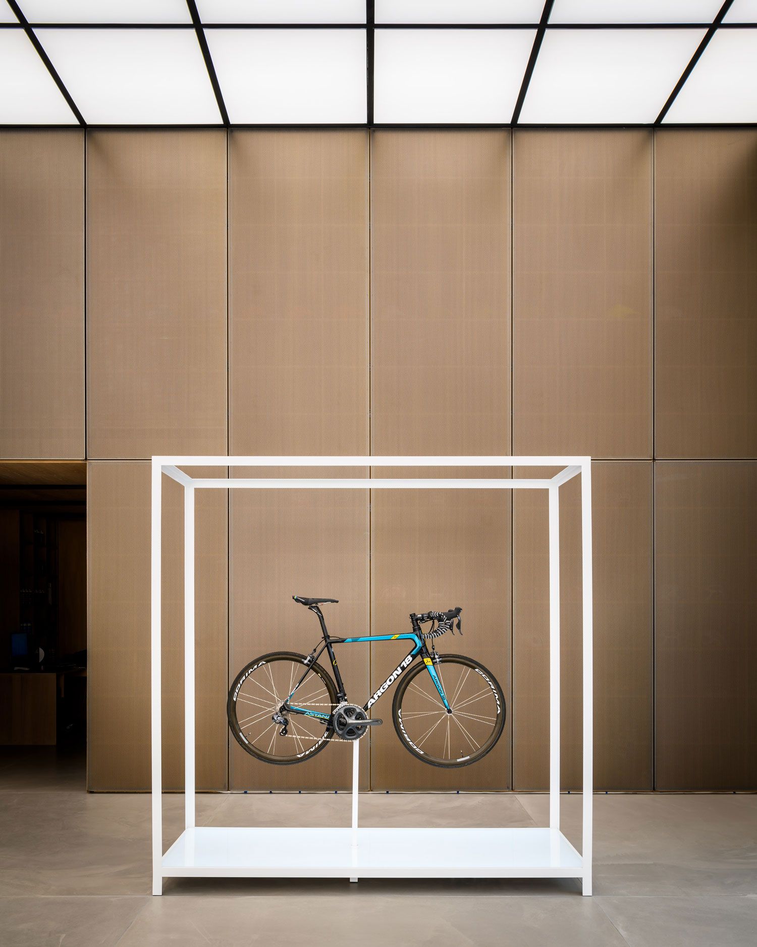 United Cycling Lab & Store In Denmarkjohannes Torpe | Yellowtrace Throughout Gridlines Metal Wall Art (View 8 of 15)
