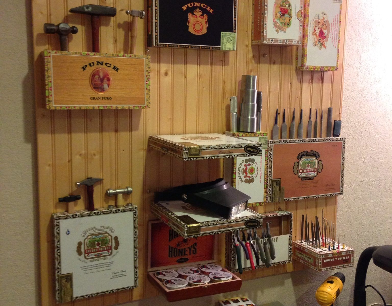 Wall Decor From Cigar Boxes – The Cigarmonkeys In Box Wall Art (View 15 of 15)