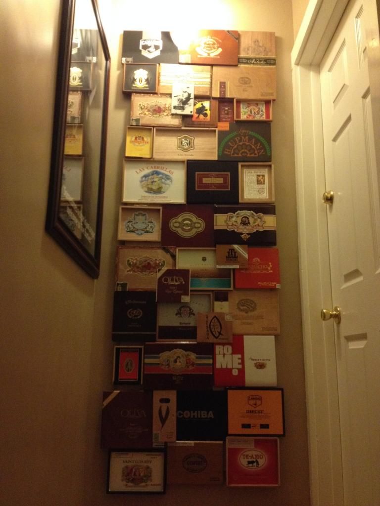 Wall Decor From Cigar Boxes – The Cigarmonkeys In Box Wall Art (View 7 of 15)