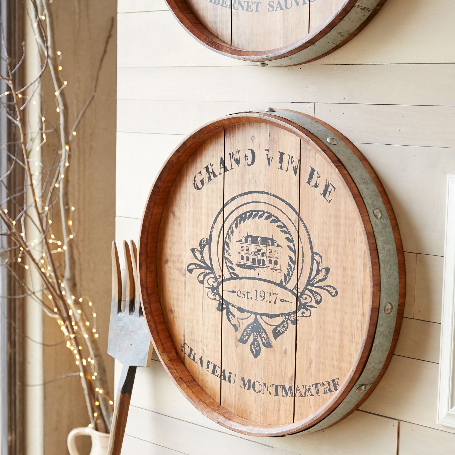 Wine Barrel Wall Decor – Pier1 Intended For Wine Wall Art (View 1 of 15)